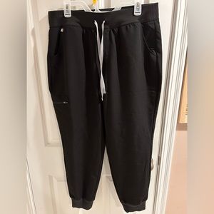 Figs Zamora High Waisted Petite Jogger Scrub Pants XL
